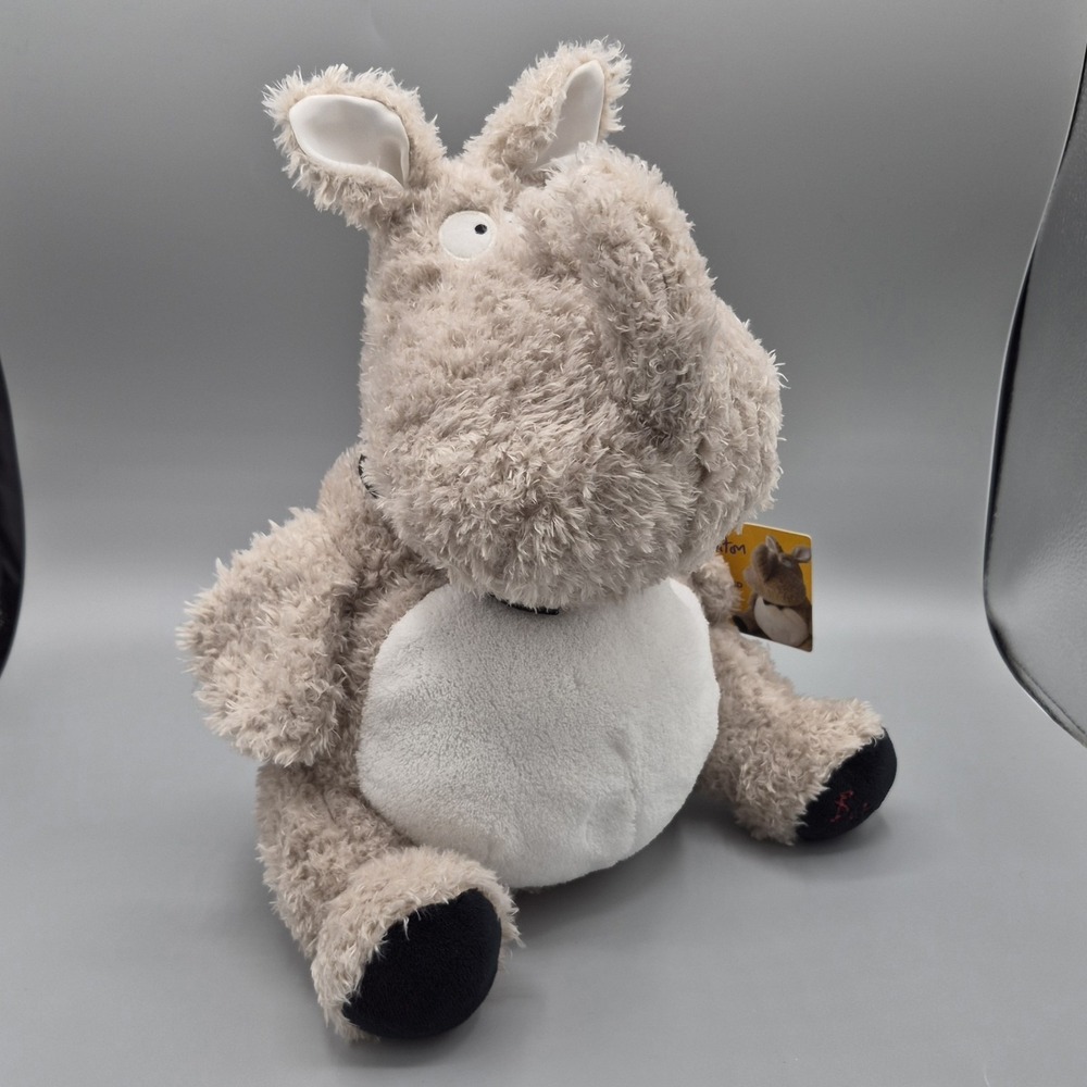 Kohls Cares Sandra Boynton Rhino Rhinoceros Plush Stuffed Animal Toy 13" Gray